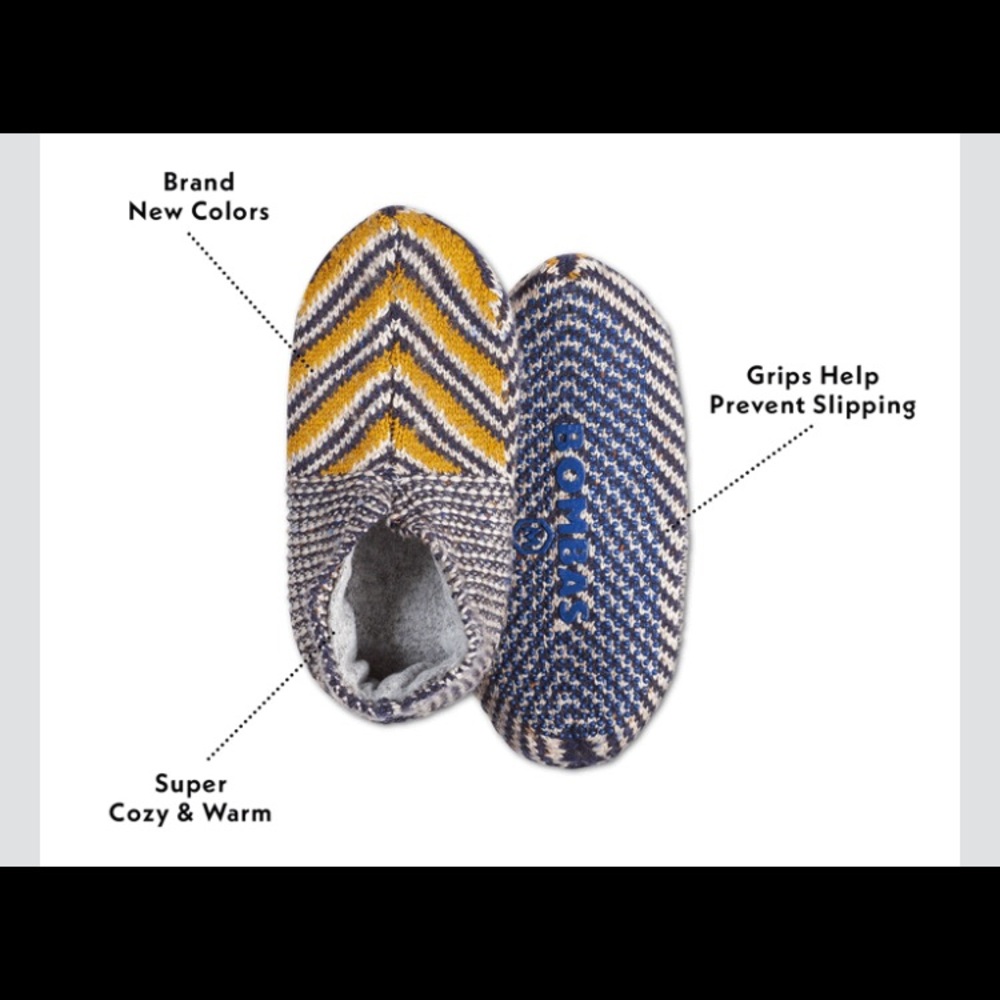 Bombas men’s gripper slippers
